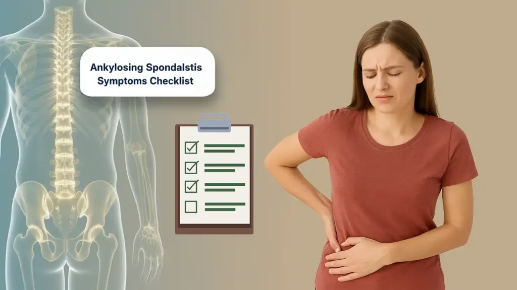 Ankylosing Spondylitis Symptoms Checklist
