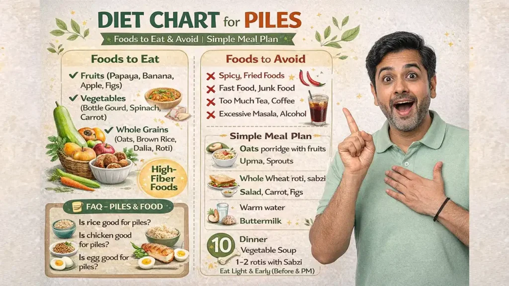 Diet Chart for Piles