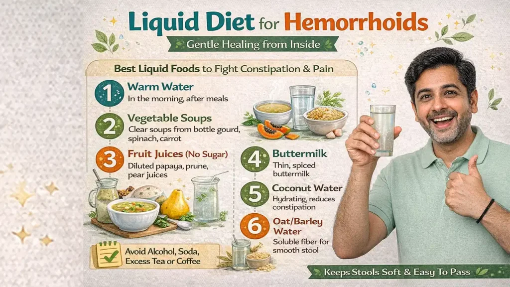 Liquid Diet for Hemorrhoids